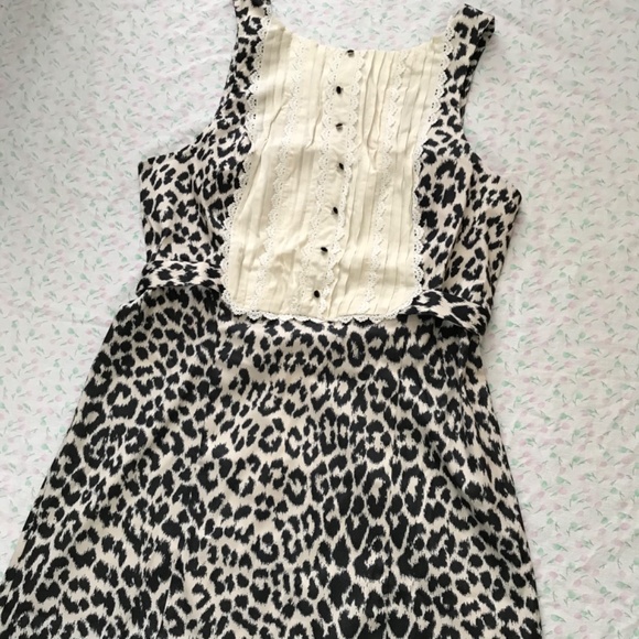 NWT Kimchi Blue June Boatneck Bib Collar Mini Dress L Urban Outfitters - Picture 4 of 15